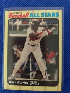 1989 FLEER ALL STARS # 19 TONY GWYNN