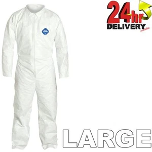 1 x DuPont Tyvek klassische Maler Einweg-Overall - Größe L Sprühgeräte Coverall - Bild 1 von 1