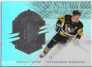 SIDNEY CROSBY 2024-25 UPPER DECK SPx SILVER FINITE #/399 - Imagen 1 de 2