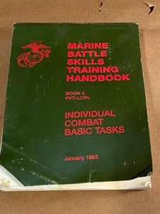 Manuale abilità battaglia marina 2 PVT-LCPL combattimento individuale compiti base 1993 - Foto 1 di 6