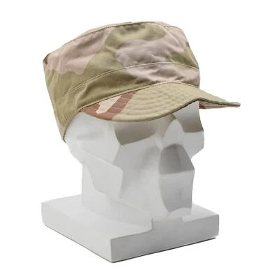 Original Dutch Military Fatigue Cap Outdoor Tactical Hat Desert Camouflage - Image 1 of 3