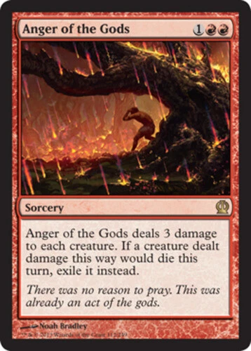 Anger of the Gods ~ Heavily Played Theros MTG Magic UltimateMTG Red Card - Image 1 of 1