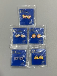 ET Extra Terrestrial - NEW Vintage Deadstock 1982 Earrings - Lot of 5 New Pairs - Picture 1 of 6