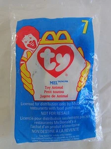 McDonalds Ty Teenie Beanie Babies MEL Koala Bear 7 Toy 1998 Mint Sealed - Picture 1 of 2