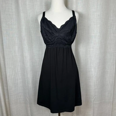 Vestido de noche Cosabella Dolce Babydoll curvilíneo para mujer grande negro de apoyo Foto 1 de 4