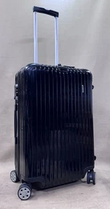Rimowa Salsa Deluxe 63MW Spinner Checkin 60 Liter Suitcase Glossy Black Luggage - Picture 1 of 21