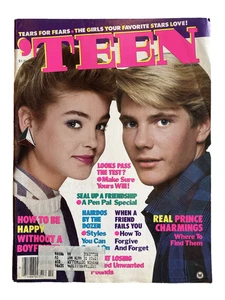 Vtg Teen Magazine October 1985 Gen X Nostalgia 80s Fashion Music Halloween Ideas - Picture 1 of 7