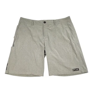 Pelagic Herren Tiefsee Hybrid Shorts Angeln Wandern Camping Gr. 40 hellgrün - Bild 1 von 14