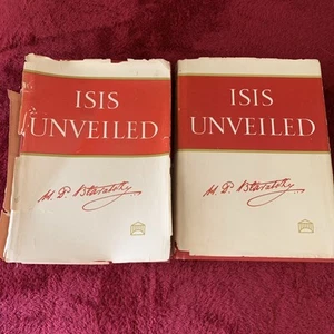ISIS UNVEILED by H P Blavatsky. 2 Vols. 1976. - Picture 1 of 6