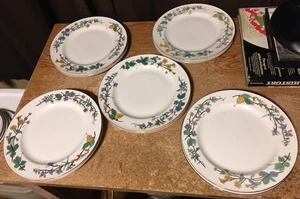 10er SET WOODHILL VON CITATION BLUMENMUSTER TELLER 10,5"/FALROW052 - Bild 1 von 9