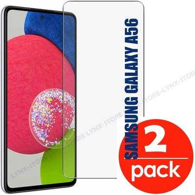 2 PELLICOLA IN VETRO TEMPERATO x SAMSUNG GALAXY A56 PROTEZIONE SCHERMO - Immagine 1 di 4