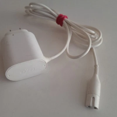 Braun бритва зарядное устройство шнур питания адаптер белый - - Mod: 16011 - Изображение 1 из 3