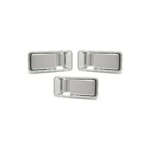 All 3 Outside Outer Exterior Half Door Handles for 1987 thru 2006 Jeep Wrangler - Picture 1 of 1