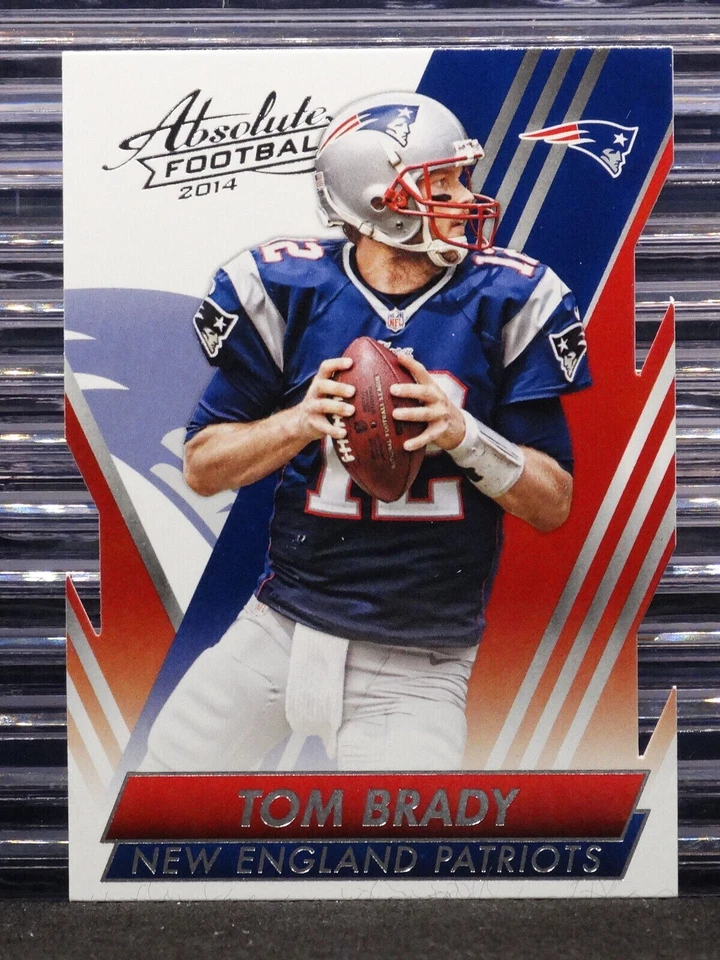 Tom Brady 2014 Panini Absolute #44 New England Patriots Die-Cut - Image 1 of 1