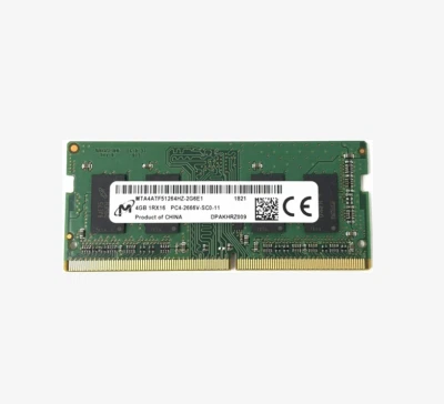 Micron 4GB DDR4 RAM 2666MHz SODIMM Laptop RAM Memory 260 Pin Non-ECC PC-21300 - Image 1 of 2