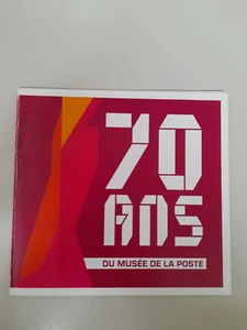 BLOC COLLECTOR DE 4 TIMBRES valeur permanente lettre 20g 70 ans Musé de la Poste - Foto 1 di 3