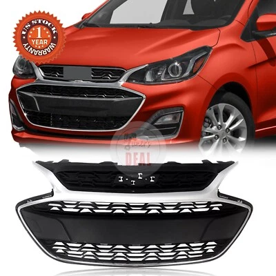 For 2019-2022 Chevrolet Spark Front Grille Assembly 42687998 Black Chrome Foto 1 de 4