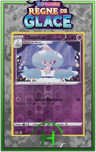 Chapotus Reverse - EB06:Règne de Glace - 072/198 - Carte Pokemon Française - Picture 1 of 1
