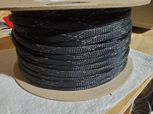 Wirecare FRN0.38TB Flexo FR Flame Retardant Braided Expandable Sleeving-10FT per - Picture 1 of 2
