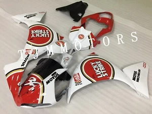 For 09-11 YZF R1 Red White Lucky Strike ABS Injection Mold Bodywork Fairing Kit - Imagen 1 de 8