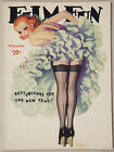Vintage February 1936 Film Fun Magazine Leggy Flapper Enoch Bolles Cover Artwork