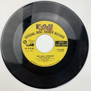 Dick Hyman One Finger Piano / Blue Whistler Promo Record 45 RPM Vinyl - Picture 1 of 2