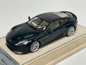 1/43 Tecnomodel Milano Aston Martin Vanquish B.R.Green Carbon T-MI51AX AB430443 - Picture 1 of 7
