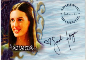 Buffy the Vampire Slayer S7 Autograph A46 Sarah Hagan as Amanda Inkworks 2003 - Picture 1 of 2