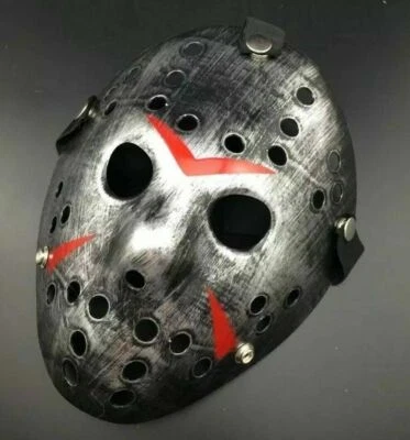 Jason Voorhees Friday The 13th Horror Creepy Cosplay Scary Mask Halloween Q1 - Image 1 of 4