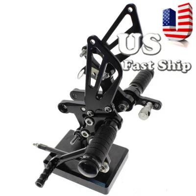 Reposapiés CNC para Suzuki GSXR1000 GP Shift 2000-2004 2001 2002 Foto 1 de 4