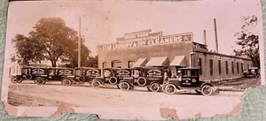 Waco Texas Lone Star Laundry and Dry Cleaners 1900s Rare Panoramic Photo - Picture 1 of 6