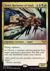 MTG - TARIEL, RECKONER OF SOULS - From the Vault: Angels (M) - Picture 1 of 1