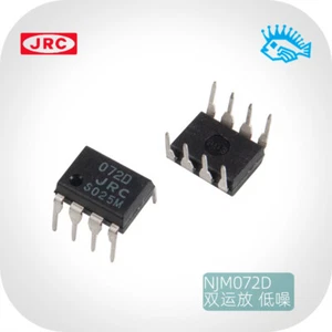 Nuevo Japón JRC 072D NJM072D DIP8 JFET Audio Doble Op Amplificador Operacional - Imagen 1 de 5