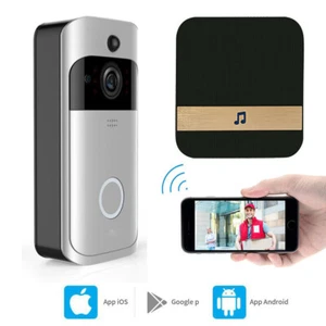 New Intelligent Wireless Wifi Doorbell Security Intercom Video Camera Doorbell   - Picture 1 of 26