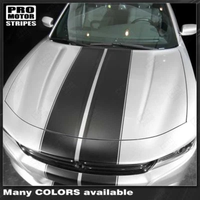 Dodge Charger 2015-2023 Over the Top rayas dobles/con rayas (elige el color) Foto 1 de 4