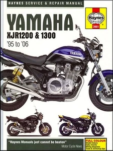Haynes Hard Cover YAMAHA XJR1200 1300 1995 - 2006 Repair Workshop Manual - Picture 1 of 1