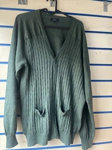 Gieves Hawkes No. 1 Savile Row Men’s Green Sweater Size 46 - Picture 1 of 16