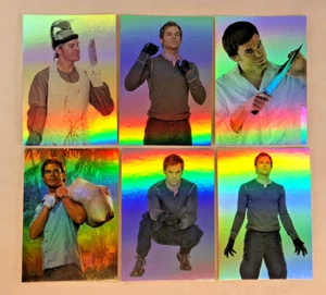 DEXTER SEASON 1 & 2 (Breygent) Complete DEXTER THE KILLER Chase Card Set (6) - Picture 1 of 3