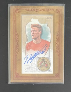 2023 Topps Allen & Ginter Will Levis RC Framed Mini On Card Auto Rookie Titans