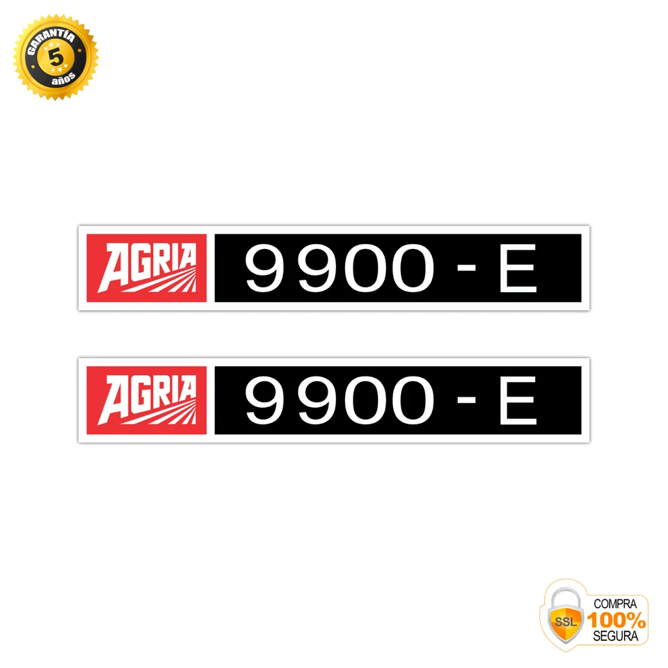 STAR SAM® Kit de adhesivos para tractor AGRIA 9900-E Adhesivo máquinas agrícola