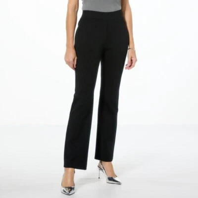 C Wonder Christian Siriano Ponte Knit Pull On Flared Leg Pant Size Large Career - Image 1 of 4