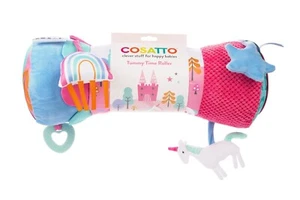 Cosatto Tummy Time Roller in Unicorn land from 0 months +