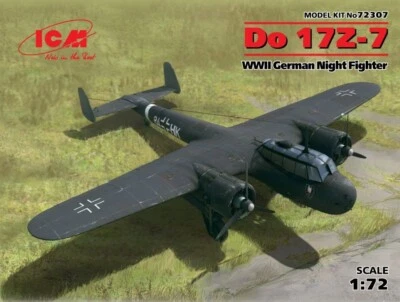 Do 17Z-7 WWII German Night Fighter 1:72 ICM72307 aereo notturno - Immagine 1 di 4