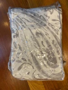 Pottery Barn Melana Paisley Gardine Gardine 50 x 108 NEU grau - Bild 1 von 1