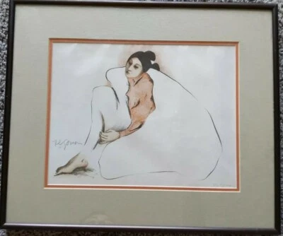 R. C. Gorman "Woman From Indian Wells" Signed in Pencil Open Edition Print Foto 1 de 4