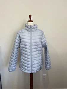 Columbia Omni-Shield Chestnut Clearing Jacket Lightweight Light Blue Wmn Medium - Picture 1 of 6