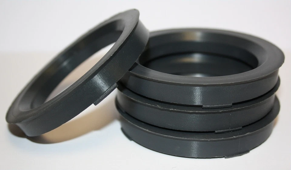 4 X 72.6 - 56.6 ALLOY WHEEL LOCATING HUB SPIGOT RINGS FIT OPEL TIGRA 4 STUD - Image 1 of 1