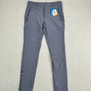 NEW Columbia Omni-Shield Pants Mens 32 Long City Gray Active Fit Straight Leg - Picture 1 of 17