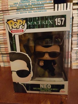 FUNKO POP MOVIES NEO N. 157 MATRIX KEANU REEVES - MAI APERTO  - Immagine 1 di 4