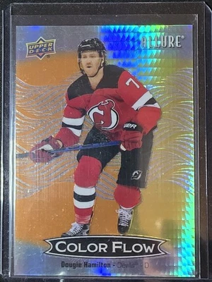 2024-25 Allure Color Flow Spectrum Orange-Yellow #CFL-6 Dougie Hamilton /199 - Image 1 of 2